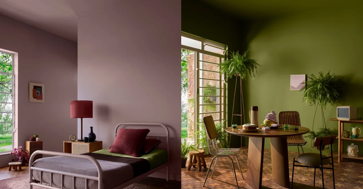 Tempestade e Cipó da Amazônia foram eleitas cores do ano pela Suvinil