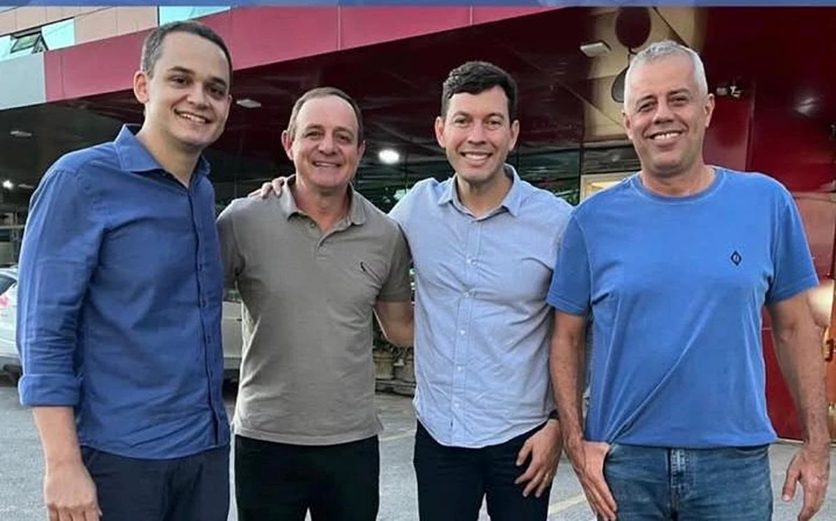 Lorenzo Pazolini e Arnaldinho Borgo em Venda Nova do Imigrante