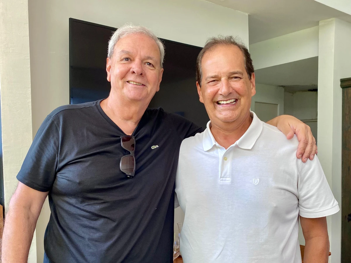 Paulo Erlacher e José Márcio Barros