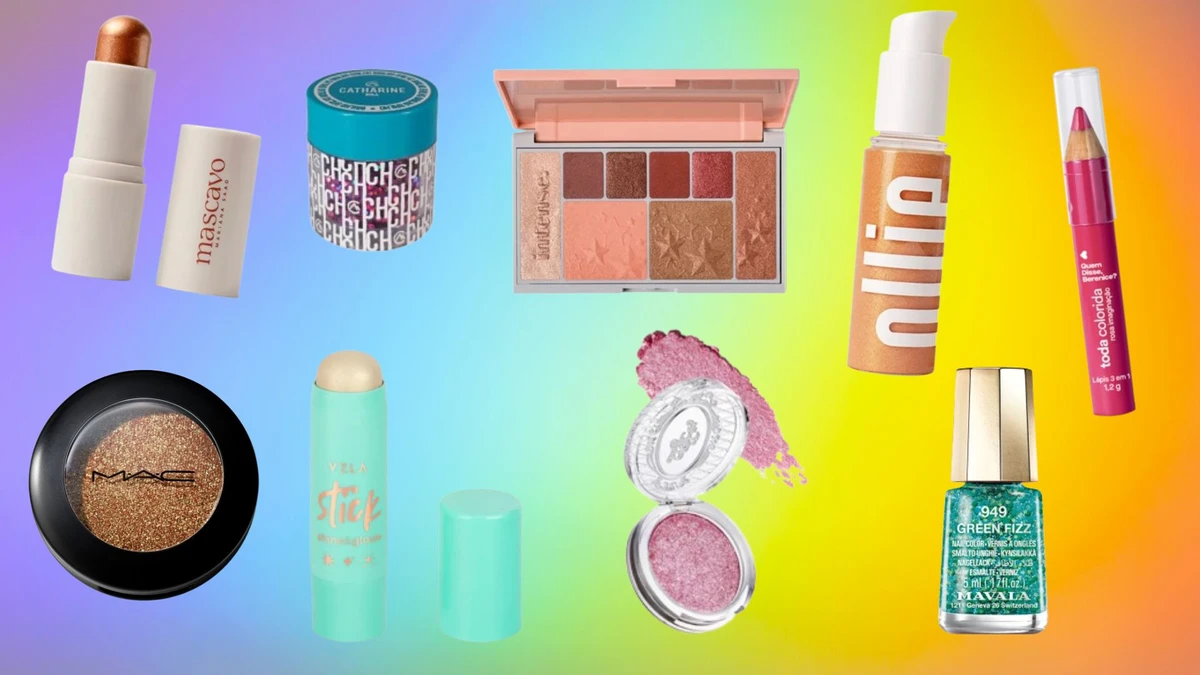 Uma seleção de produtos para arrasar na maquiagem de carnaval