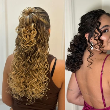 Imagem - 5 penteados para cabelo cacheado que você pode reproduzir em casa