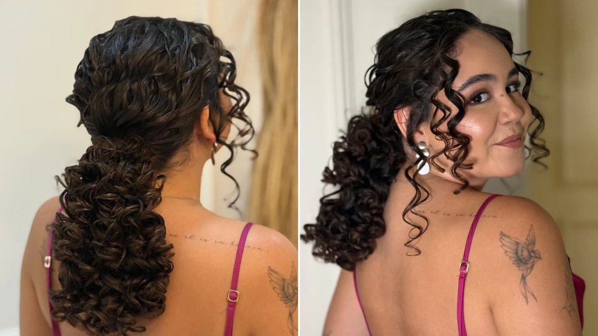 5 penteados para cabelo cacheado que você pode reproduzir em casa