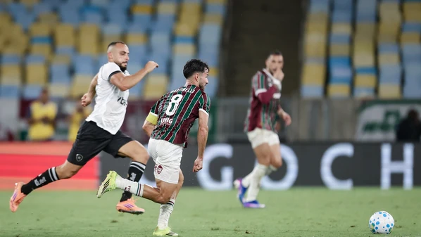 Lucho Acosta marcou o gol do Tricolor no clássico