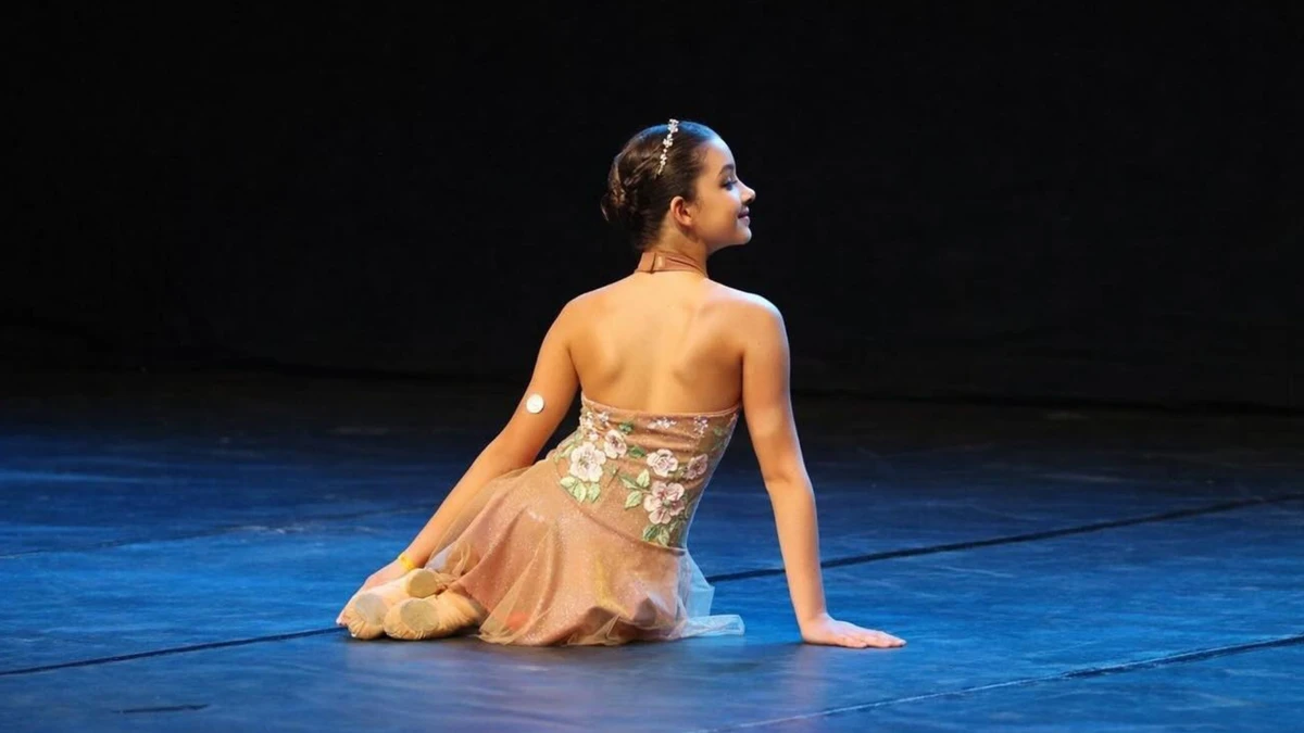 Bailarina capixaba de 14 anos compete em festival internacional na Itália