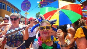 Bloco Banho de Mar à Fantasia, em Manguinhos