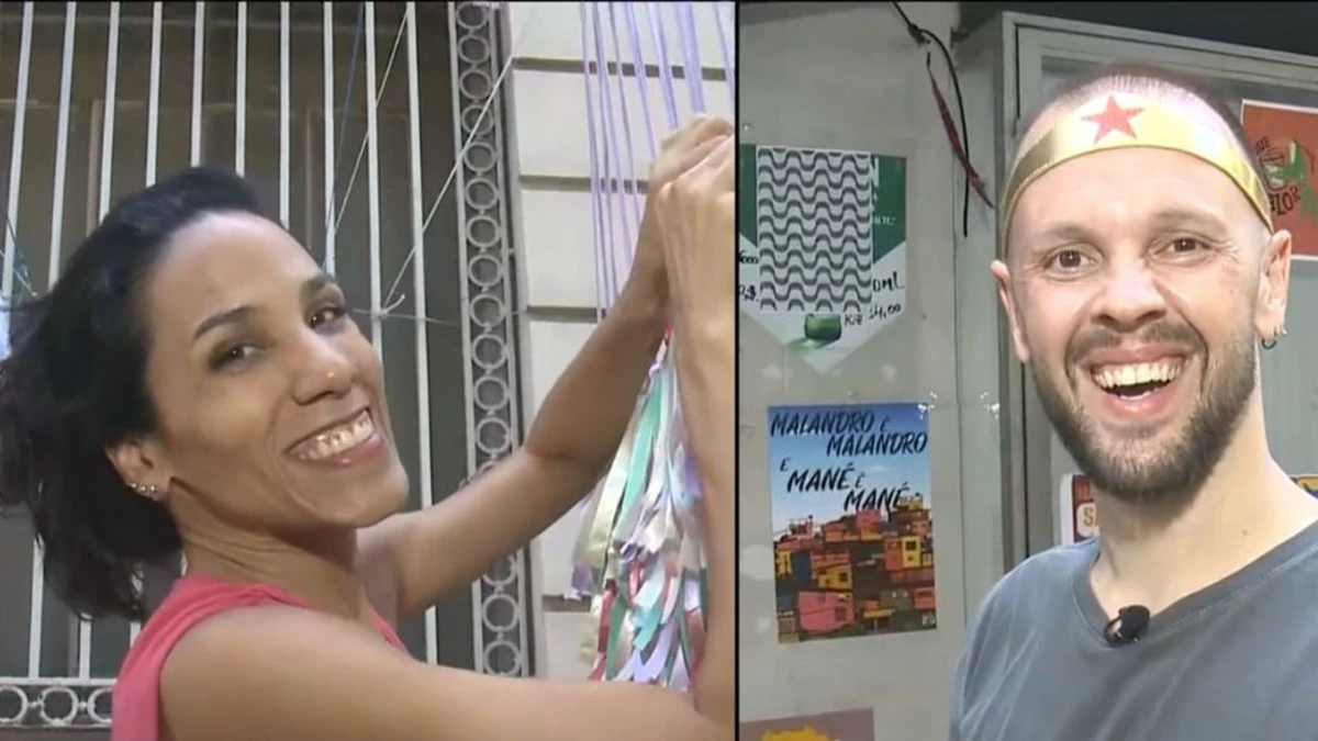 Fabiana Novaes e Marcio Merçoni, de 40 anos, vão se casar em um bloco de carnaval em Vitória