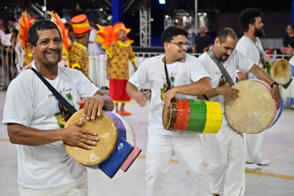 Independente de Eucalipto foi a terceira escola a entrar na avenida nesta sexta-feira (13) por Divulgação | PMV | Marcos Salles