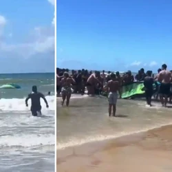 Segundo os Bombeiros, vítima apresentava sinais de afogamento e precisou passar por técnicas de reanimação antes de ser levada ao hospital