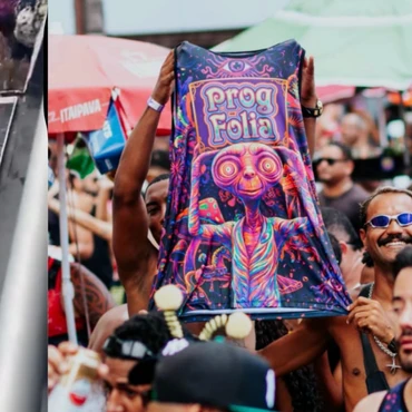 Imagem - Sob chuva, foliões transformam a Beira-Mar em “rave” durante bloco de eletrônica