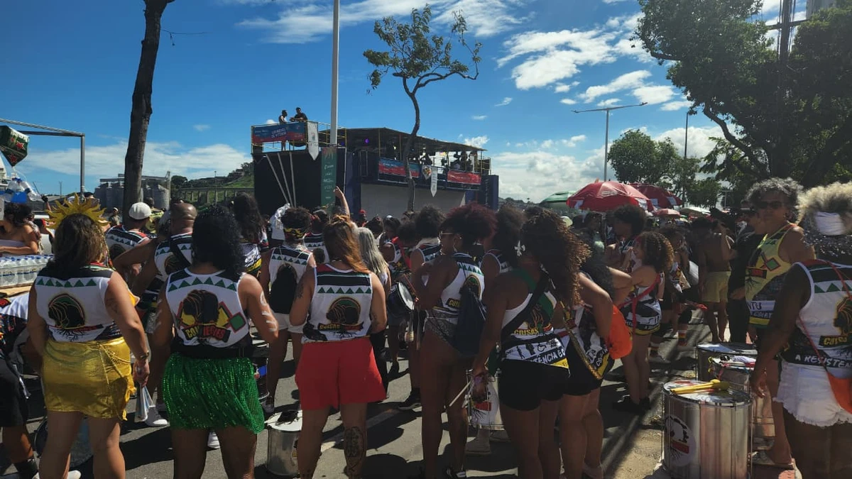 Bloco Coisas de Negres, em Vitória por Fernando Madeira