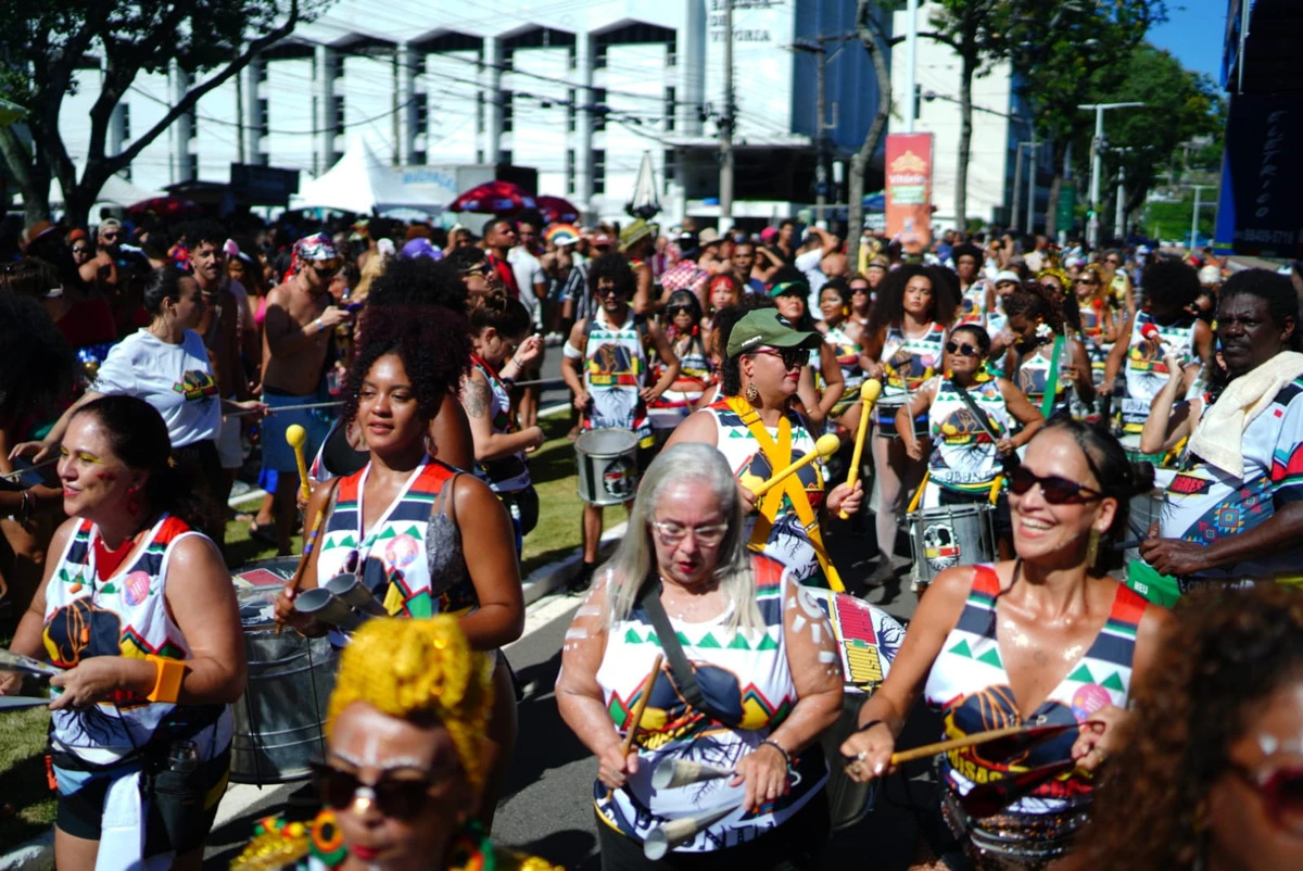 Bloco Coisas de Negres, em Vitória por Fernando Madeira