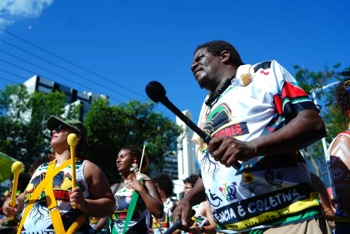 Bloco Coisas de Negres, em Vitória por Fernando Madeira
