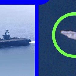 A BBC localizou o porta-aviões americano USS Abraham Lincoln próximo ao Irã, antes das negociações entre os dois países.