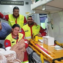 Os pais saíram da zona rural de Aracruz quando, no meio do caminho, perceberam que não haveria tempo de chegar até a maternidade na Serra