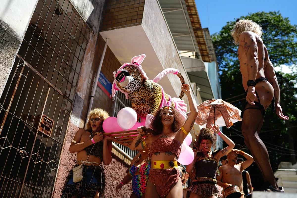 Bloco Amigos da Onça completa 10 anos e leva multidão ao Centro de Vitória por Fernando Madeira