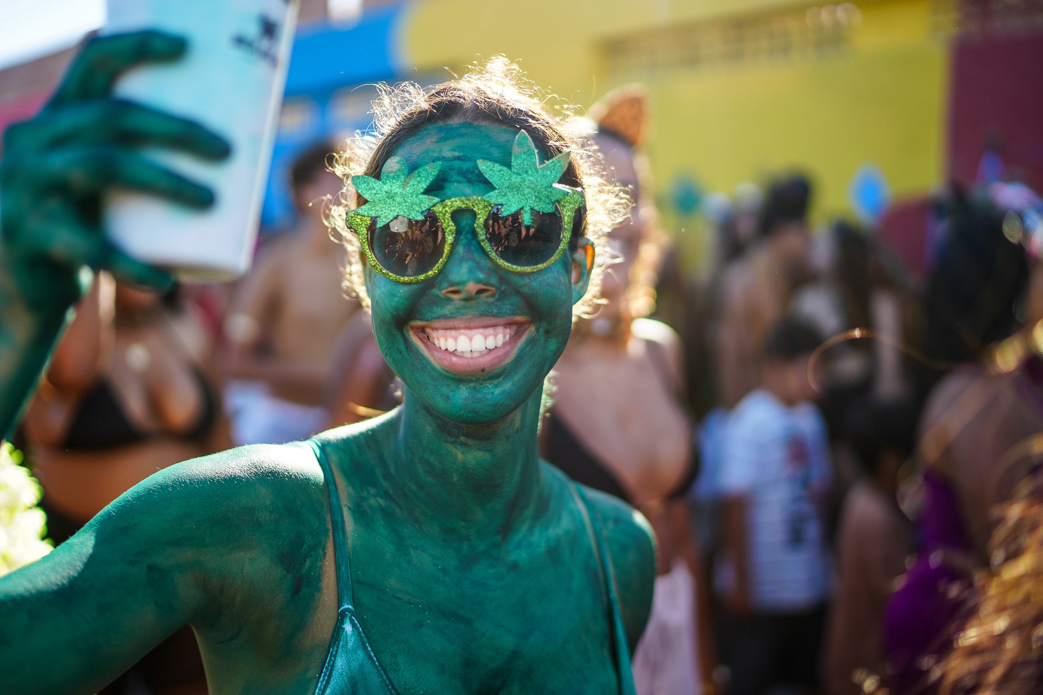 Bloco Surpresa no carnaval da Barra do Jucu por Vitor Jubini
