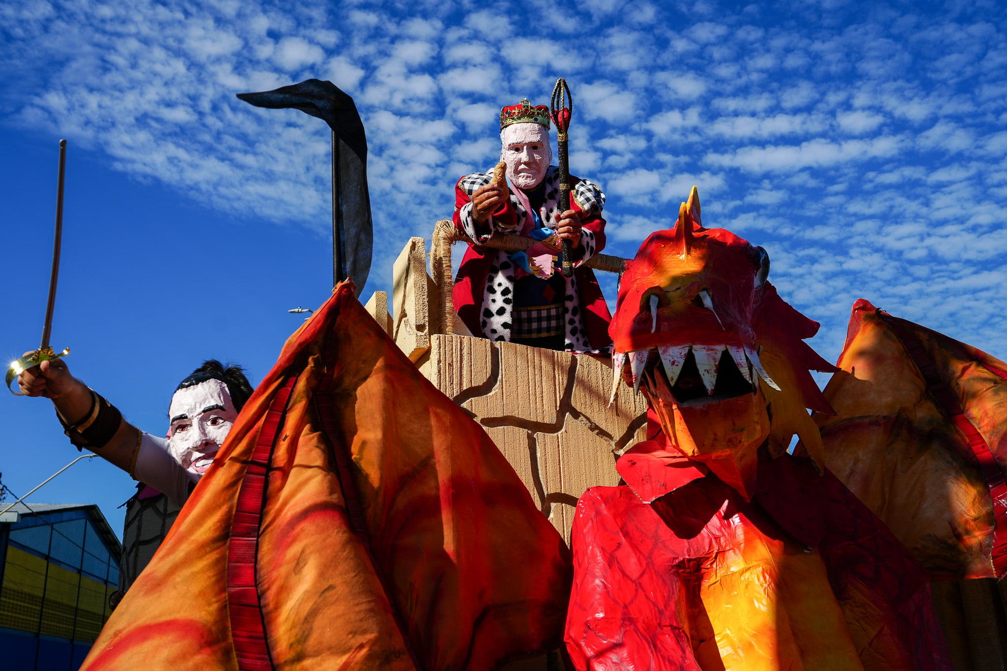 Bloco Surpresa no carnaval da Barra do Jucu por Vitor Jubini