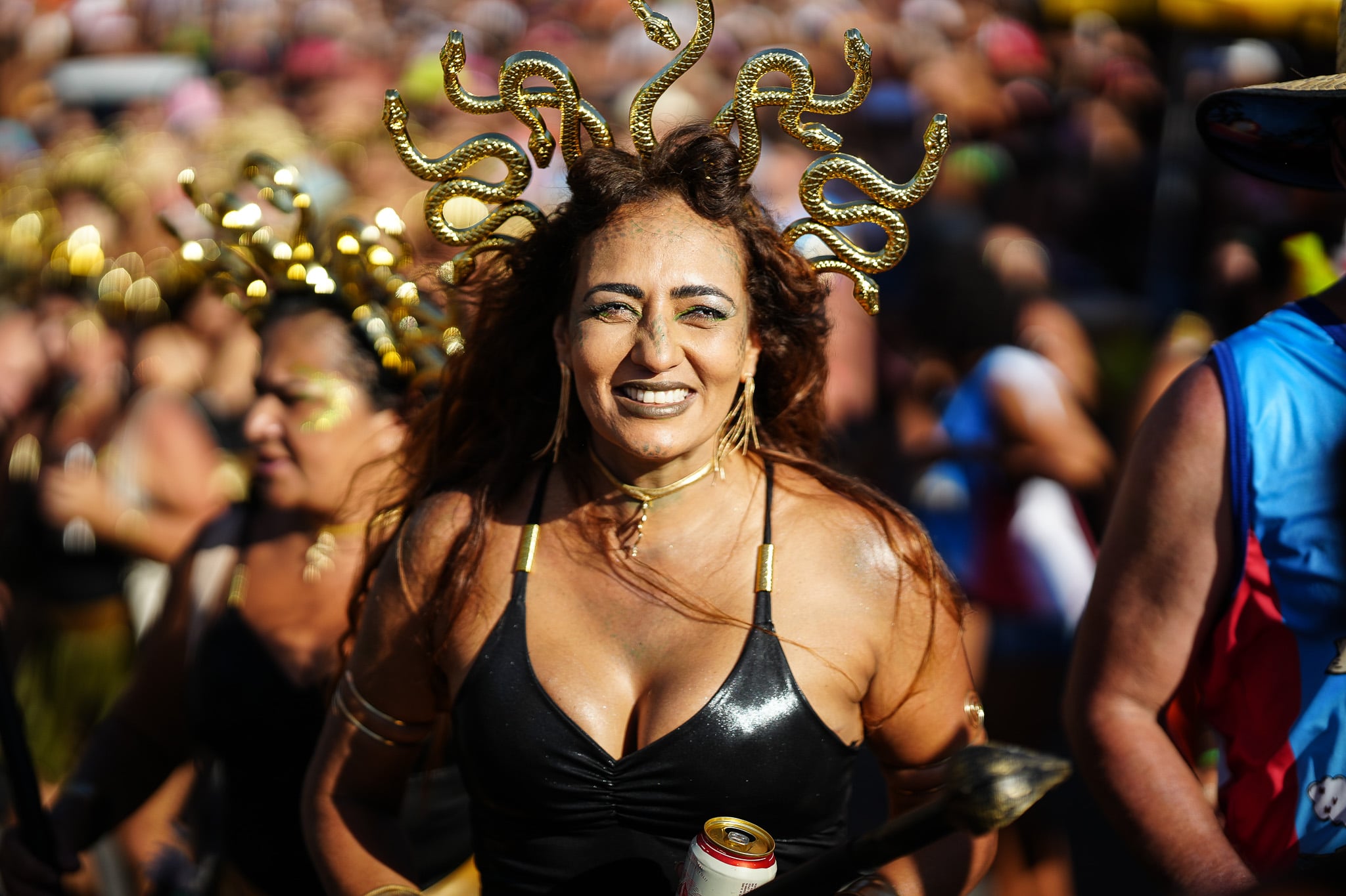 Bloco Surpresa no carnaval da Barra do Jucu por Vitor Jubini