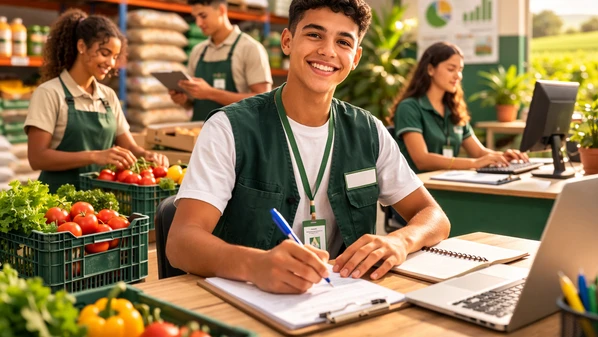 Opotunidades são para estudantes de 14 a 17 anos; inscrições podem ser feitas por meio de formulário on-line