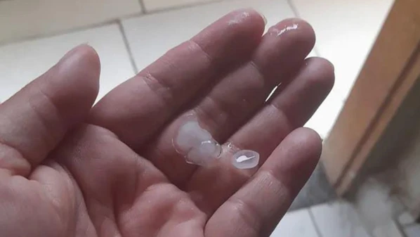 Moradores do distrito de São José de Fruteiras contaram que chuva intensa durou cerca de cinco minutos