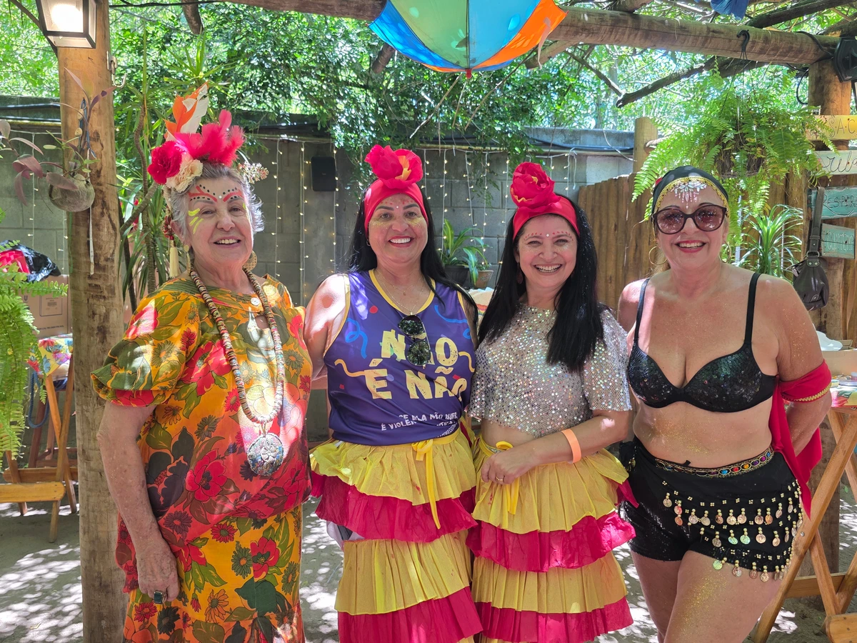 Elba Sanidei,Wanessa Bruno,Gracimeri Gaviorno, Ieda Freitas