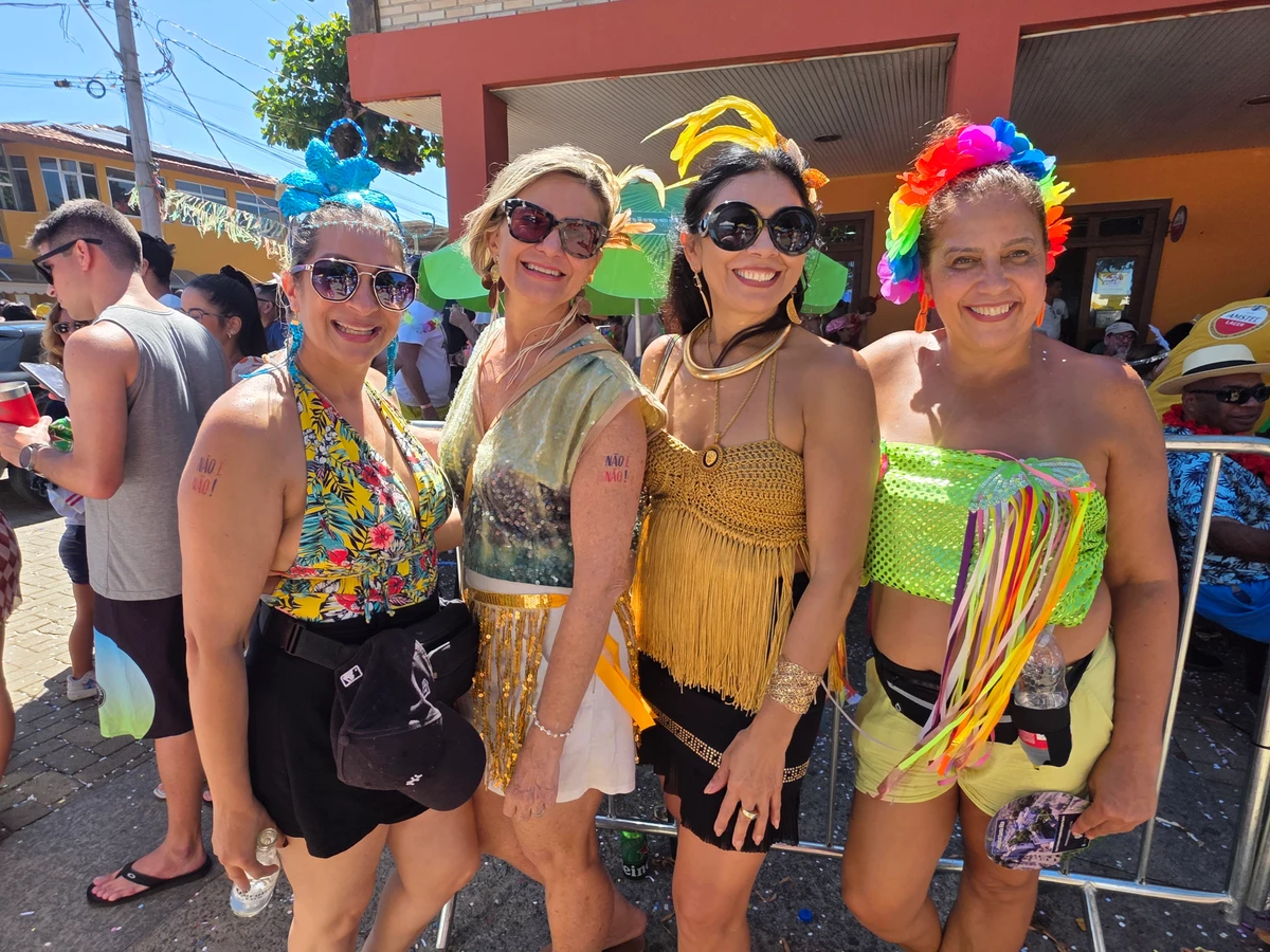 Fabiana Franco, Margo Devos, Francisca Selidonia e Luciana Bezerra