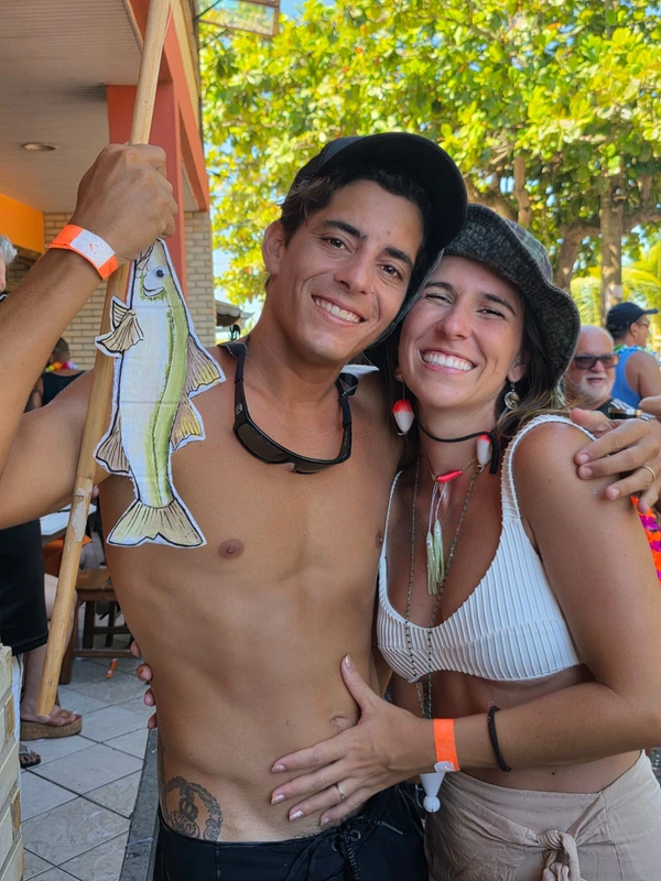 Pedro Alves e Ayla Roveda