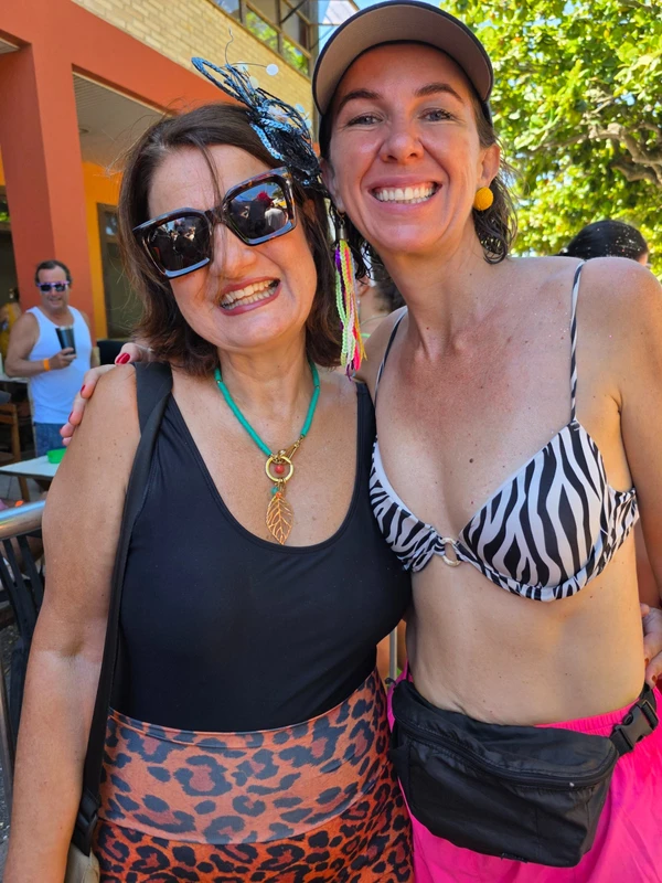 Rachel Martins e Maya Meneguelli