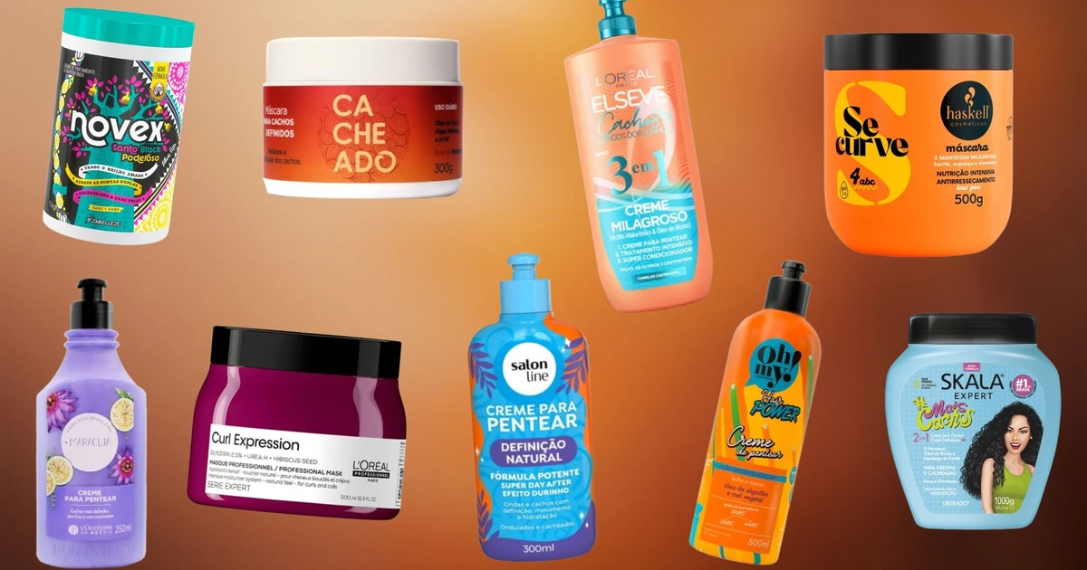Cremes e máscaras: 15 melhores produtos para cabelos cacheados em 2026 ...