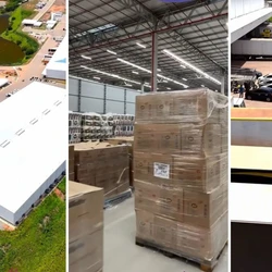 Com 43 lojas no Espírito Santo, rede de supermercados  teve prejuízo de R$ 150 milhões em incêndio no centro de distribuição, em Viana