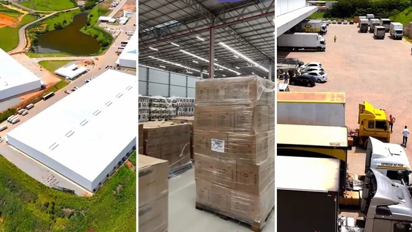 Com 43 lojas no Espírito Santo, rede de supermercados  teve prejuízo de R$ 150 milhões em incêndio no centro de distribuição, em Viana