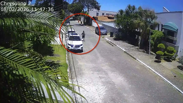 Suspeito confessou que havia furtado o veículo horas antes, em Santo Antônio, e já dentro da viatura confessou que se inscreveu no concurso da Polícia Militar em 2022