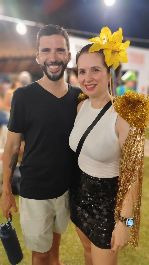 Rodolfo Feliz e Marina Monteiro