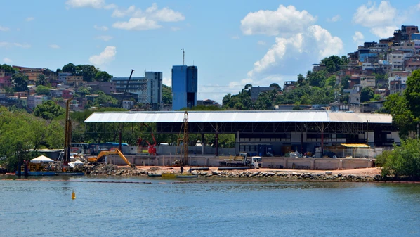 Promessa do governo do ES era abrir o novo terminal no próximo mês, mas agora a Secretaria de Mobilidade afirma que a obra está prevista para ficar pronta neste semestre