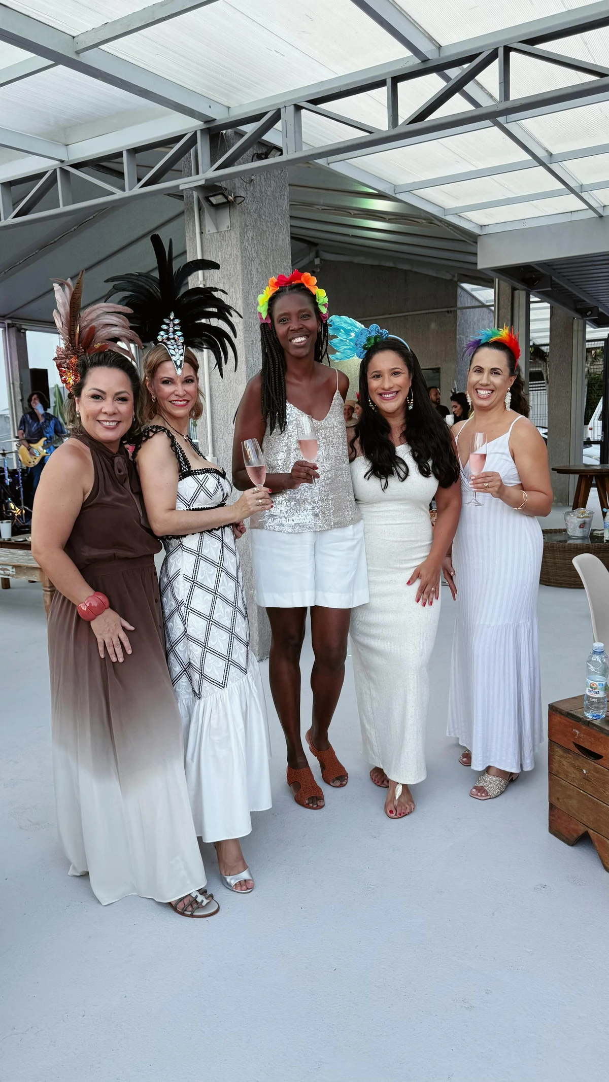 Andréa Salsa, Verônica Lopes, Kamila Matos e Braunea Victório