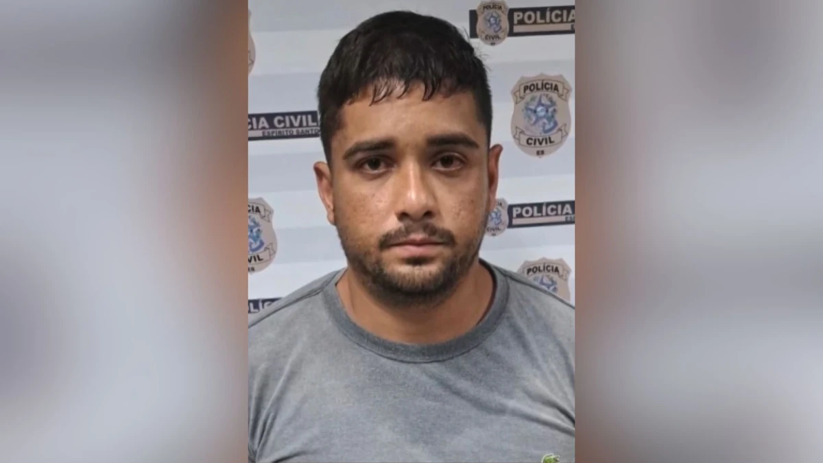 Cirineu Schmidt Filho, preso durante ação da PM entre Viana e Cariacica por Divulgação