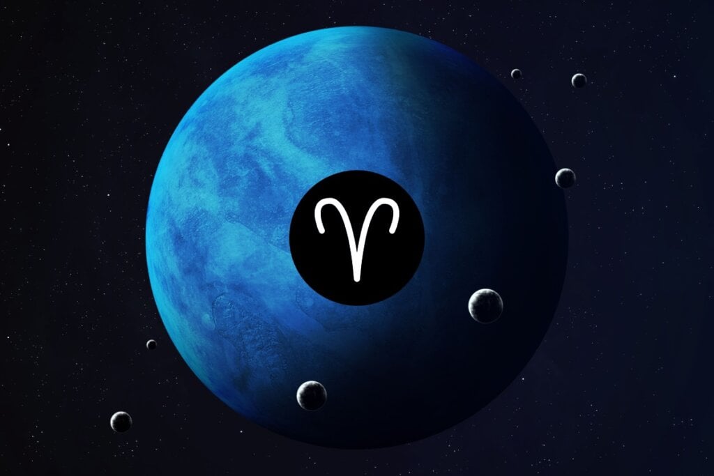 Saturno e Netuno em Áries indicam um período de redefinição de ideologias e crenças (Imagem: Vadim Sadovski | Shutterstock)