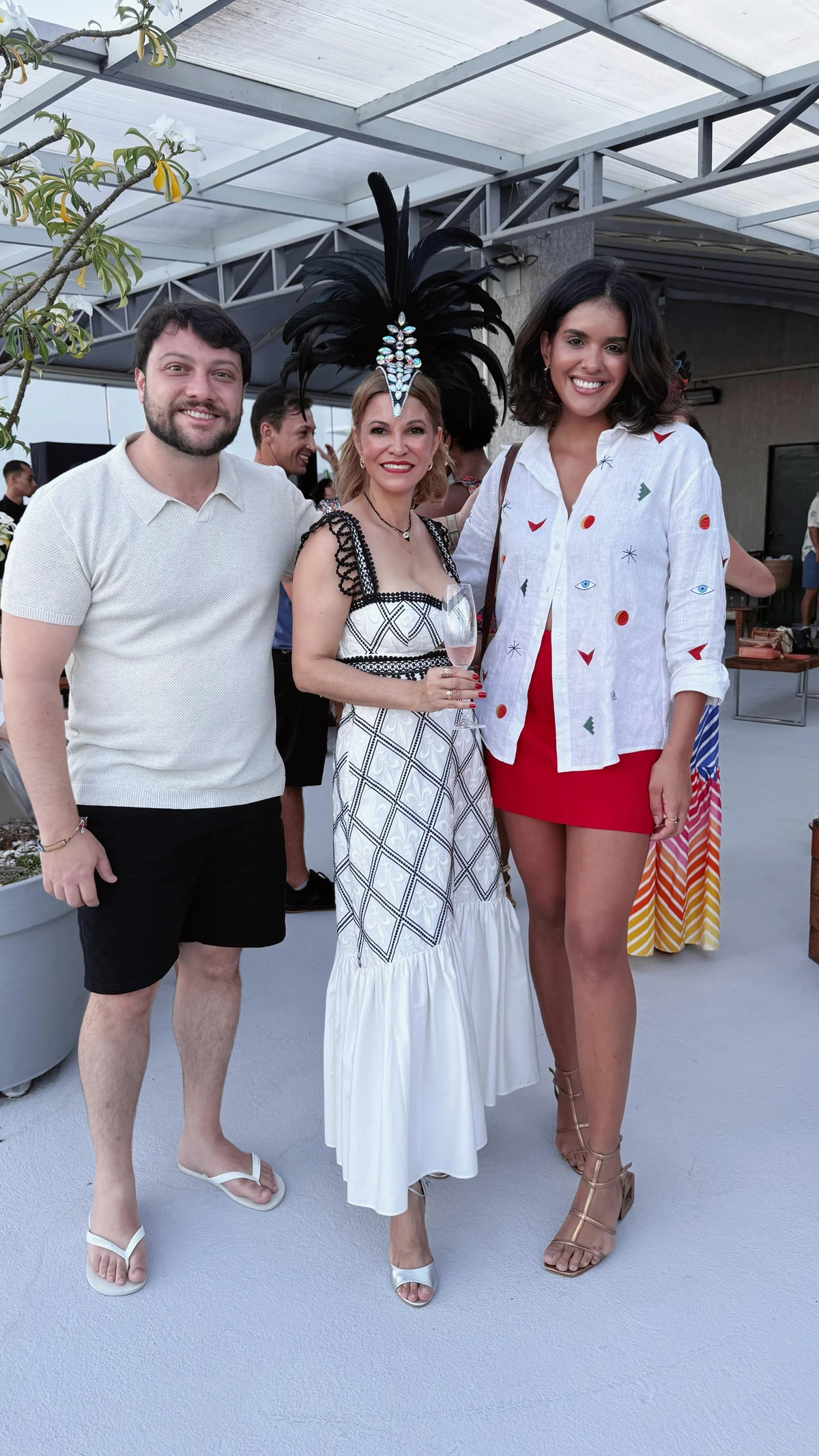Fernando Martinelli , Adriana Guerra e Gabriela Lima