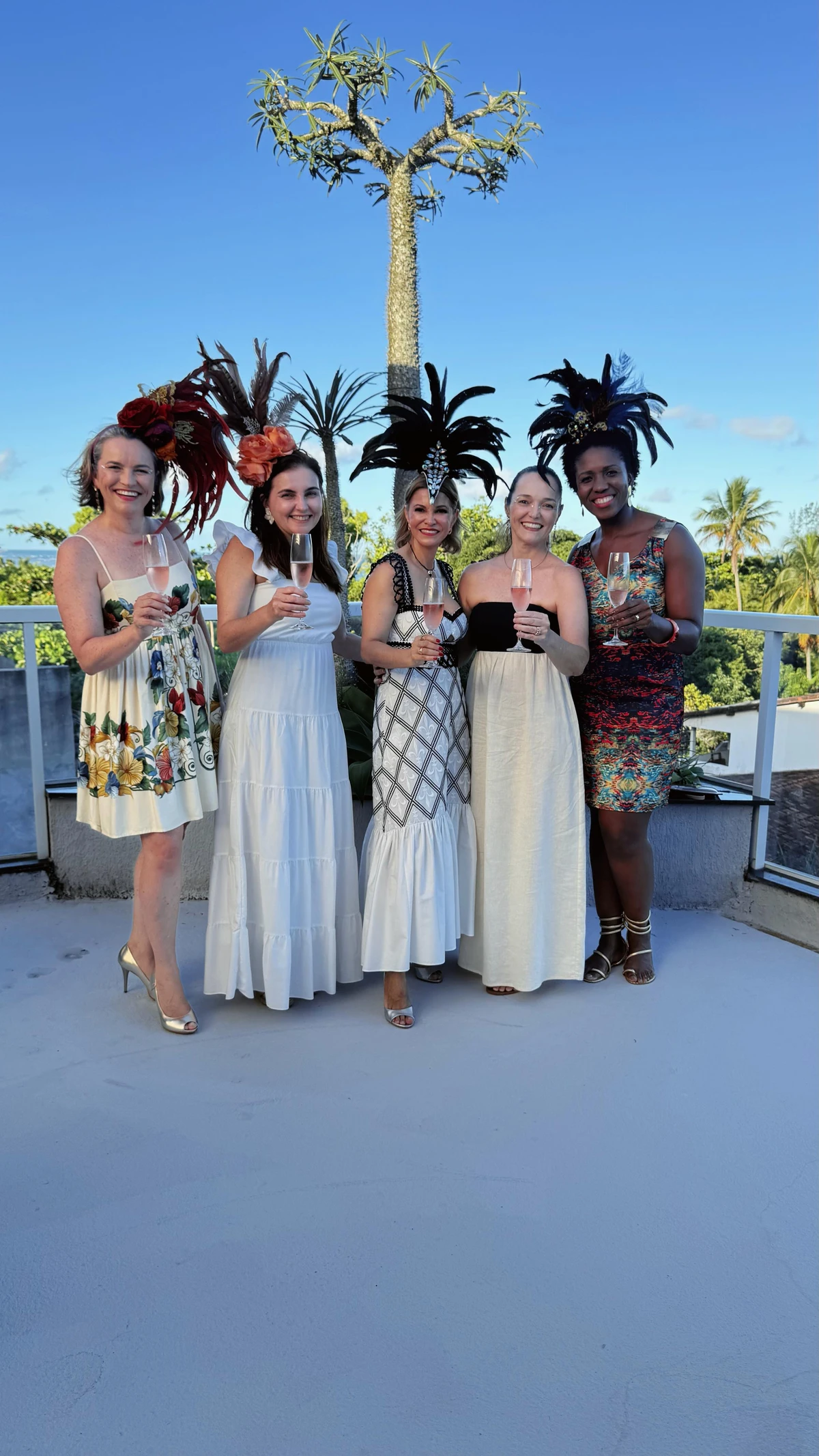 Mirella Bravo, Michele Menezes, Alessandra Parpaiola e Renata Coelho