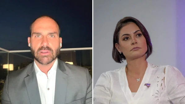 Filho do ex-presidente tornou pública insatisfação com falta de apoio da ex-primeira-dama e do deputado Nikolas Ferreira à pré-campanha de Flávio