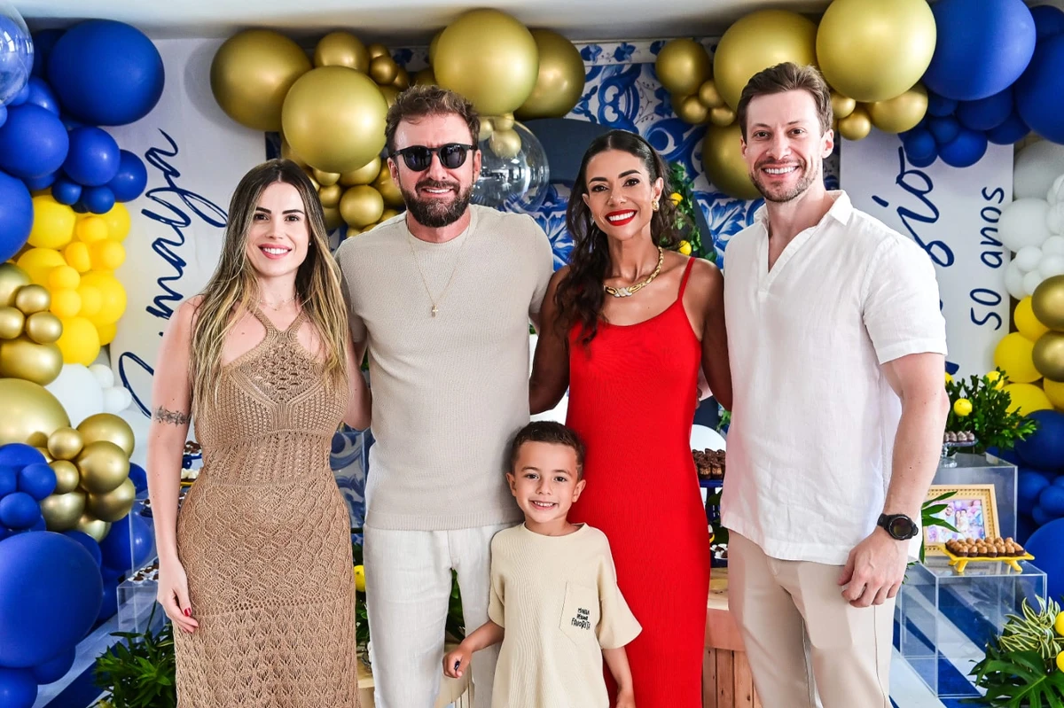 Duplo aniversário de Sumaya El Aouar e Nisio Hoffmann