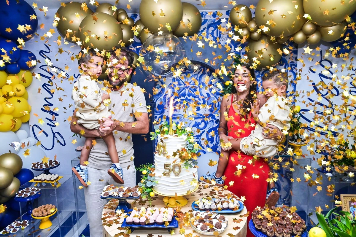 Duplo aniversário de Sumaya El Aouar e Nisio Hoffmann