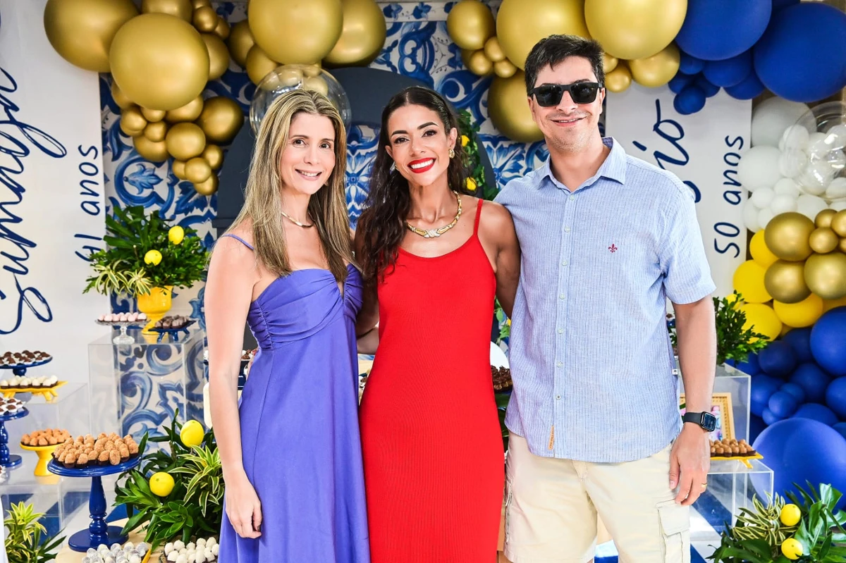 Duplo aniversário de Sumaya El Aouar e Nisio Hoffmann