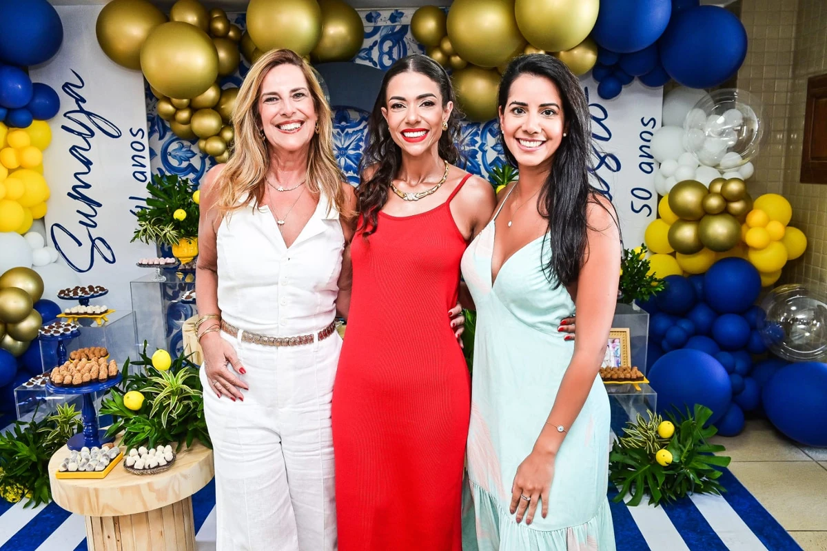 Duplo aniversário de Sumaya El Aouar e Nisio Hoffmann