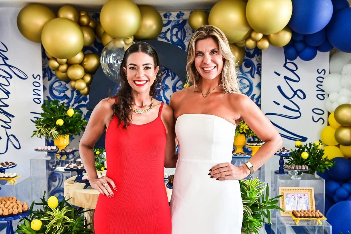 Duplo aniversário de Sumaya El Aouar e Nisio Hoffmann