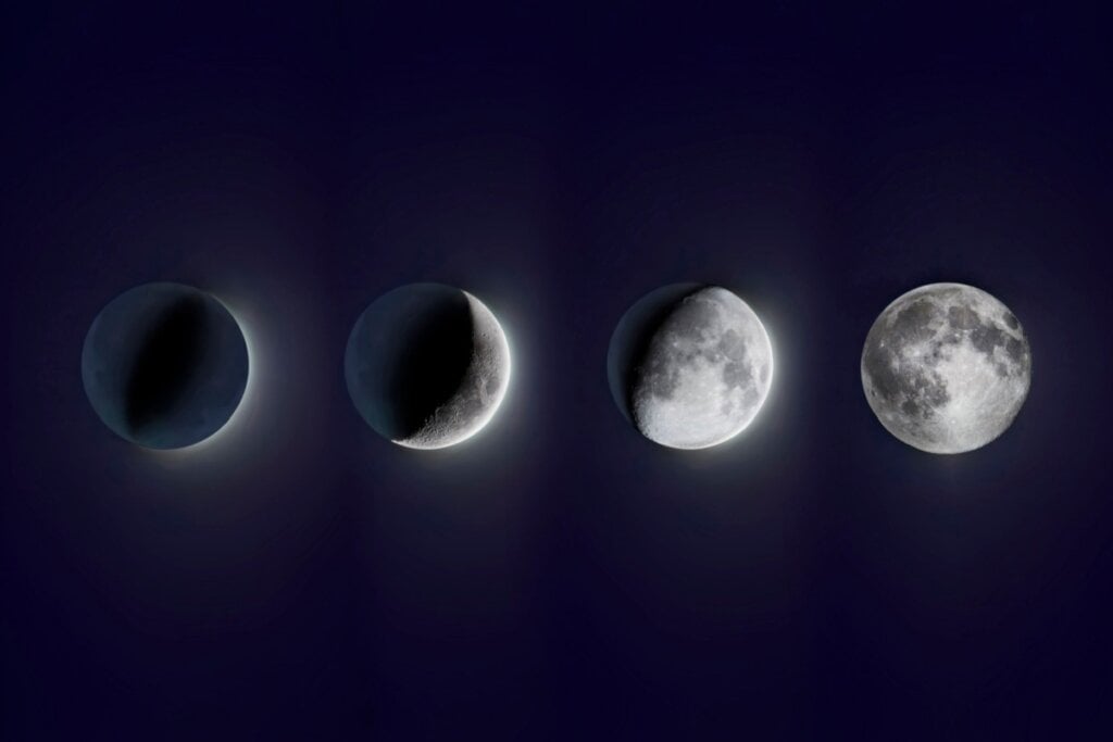 A Lua está caminhando da fase Nova para a Crescente (Imagem: andrzej bochenski | Shutterstock)