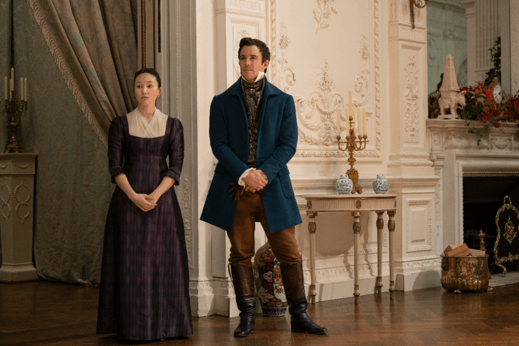 Em “Bridgerton”, Benedict tenta provar seu amor enquanto enfrenta as rígidas regras da aristocracia londrina (Imagem: Reprodução digital | Netflix)