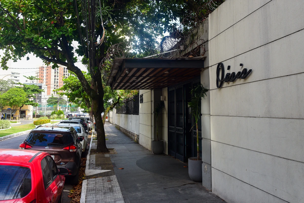 Fachada do cerimonial Oásis em Santa Lúcia, Vitória