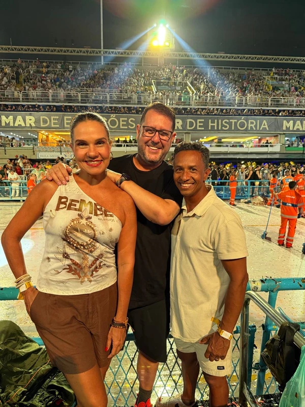 Geraldine Cerutti, Alexandre Queiroz e Andrezinho Castro