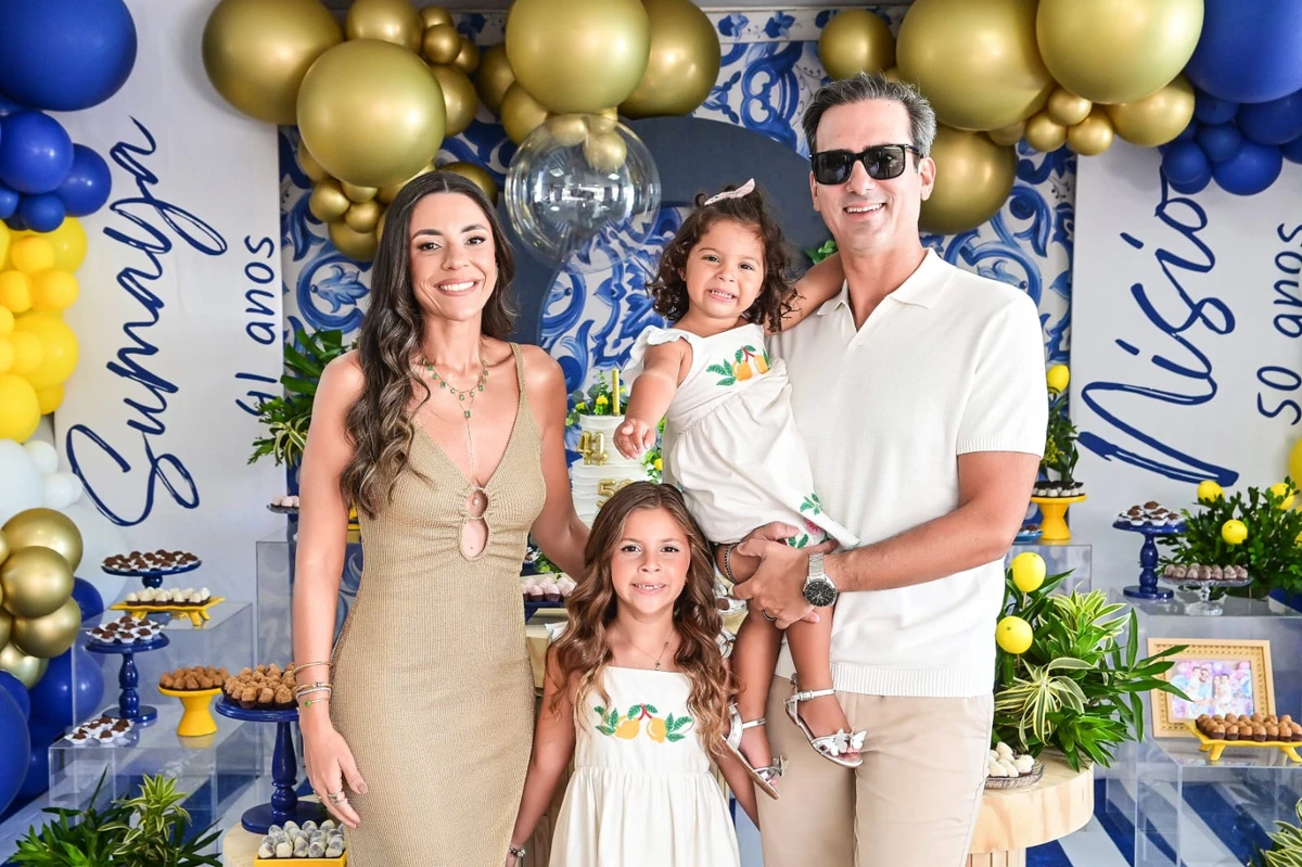 Lilinha El Aouar, Vitor Pazolini, Isis e Sofia